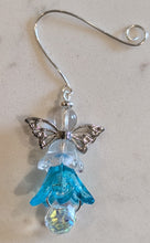 Load image into Gallery viewer, Blue Flower Angel - Ornament - Suncatcher