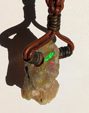 Load image into Gallery viewer, The solstice ember - Ethiopian Fire Opal - Necklace