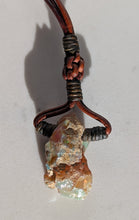 Load image into Gallery viewer, The solstice ember - Ethiopian Fire Opal - Necklace
