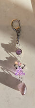 Load image into Gallery viewer, The Purple Petal Guardian - Angel - Keychain