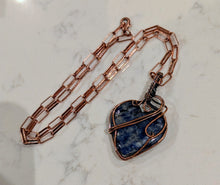 Load image into Gallery viewer, Echo of the Heart - Sodalite - Necklace