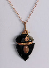 Load image into Gallery viewer, Whispers of the Earth - Arrowhead - Petrified Wood cabochon