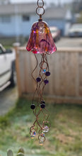 Load image into Gallery viewer, Violet Tide Voyager - Jellyfish - Sun Catcher