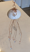 Load image into Gallery viewer, Coastal drift - Jellyfish - Sea Glass - Sun Catcher