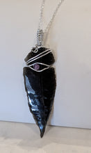 Load image into Gallery viewer, Sorrow's Embrace - Arrowhead - Apache Tear - Necklace