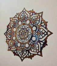 Load image into Gallery viewer, Celestial Horizon Mandala - Metal Art