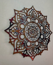 Load image into Gallery viewer, Celestial Horizon Mandala - Metal Art