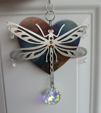 Load image into Gallery viewer, Whispers Of Wings and Light - Dragonfly - Sun Catcher