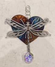 Load image into Gallery viewer, Whispers Of Wings and Light - Dragonfly - Sun Catcher