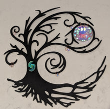 Load image into Gallery viewer, The Iron Root &amp; Iridescent Spirit - Tree Of Life - Sun Catcher