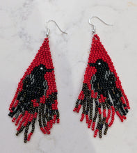 Load image into Gallery viewer, Aura of transformation - Raven - Earrings