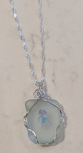 Load image into Gallery viewer, Tides &amp; Transformation - Jellyfish - Sea glass - Necklace