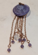 Load image into Gallery viewer, Baby Lavender Drift - Jellyfish - Suncatcher - Lepidolite