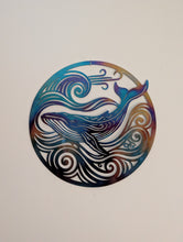 Load image into Gallery viewer, Keeper of the Currents - Humpback - Metal Art