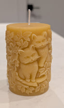 Load image into Gallery viewer, Cozy Companions - Candle - Kitty - Raven Stone