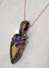 Load image into Gallery viewer, The Stone of Light - Necklace - Rainbow solar Quartz