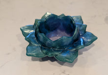 Load image into Gallery viewer, Echoes of Sky - Lotus - Candle Holder