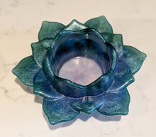 Load image into Gallery viewer, Echoes of Sky - Lotus - Candle Holder