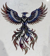 Load image into Gallery viewer, THE AZURE FIRE - PHOENIX - Metal Art