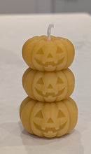 Load image into Gallery viewer, Stacked Autumn Glow - Jack-o'-lantern - Candle