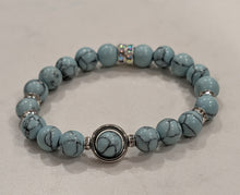 Load image into Gallery viewer, Whispering Coastline - Bracelet - Robin Egg Turquoise