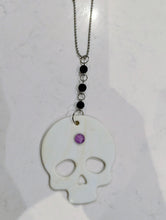 Load image into Gallery viewer, The Seer's Journey - Skull - Rear View Mirror Hanger