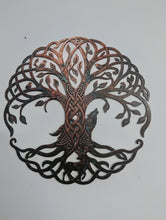 Load image into Gallery viewer, Watchers of the Wildwood - Wolf - Crows - Stag - Metal Art