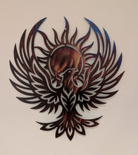 Load image into Gallery viewer, Embers of Rebirth - Phoenix - Metal Art Size 7 Inch