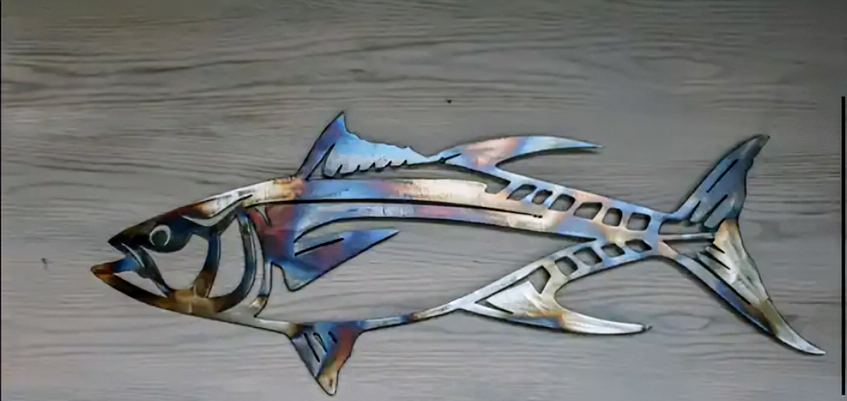 Tuna - Metal Art