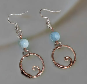 Larimar - Earrings