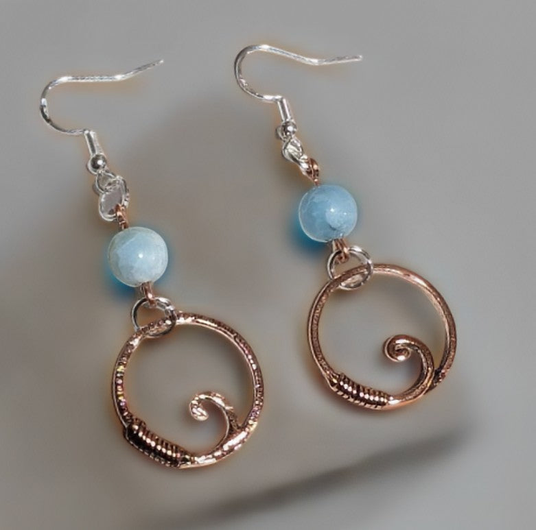 Larimar - Earrings