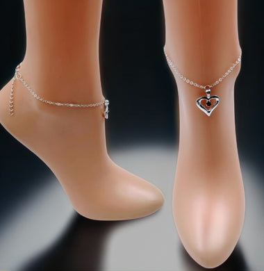 Anklet - heart