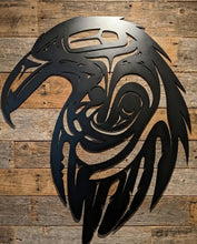 Load image into Gallery viewer, Raven Spirit  - Metal art