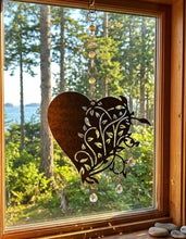 Load image into Gallery viewer, Earthbound Heart - Sun Catcher