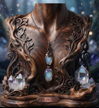 Load image into Gallery viewer, Twin Radiance - Necklace - Angel Aura Quartz