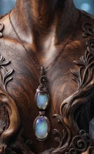 Load image into Gallery viewer, Twin Radiance - Necklace - Angel Aura Quartz