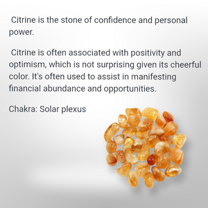 Pebble gift - Citrine