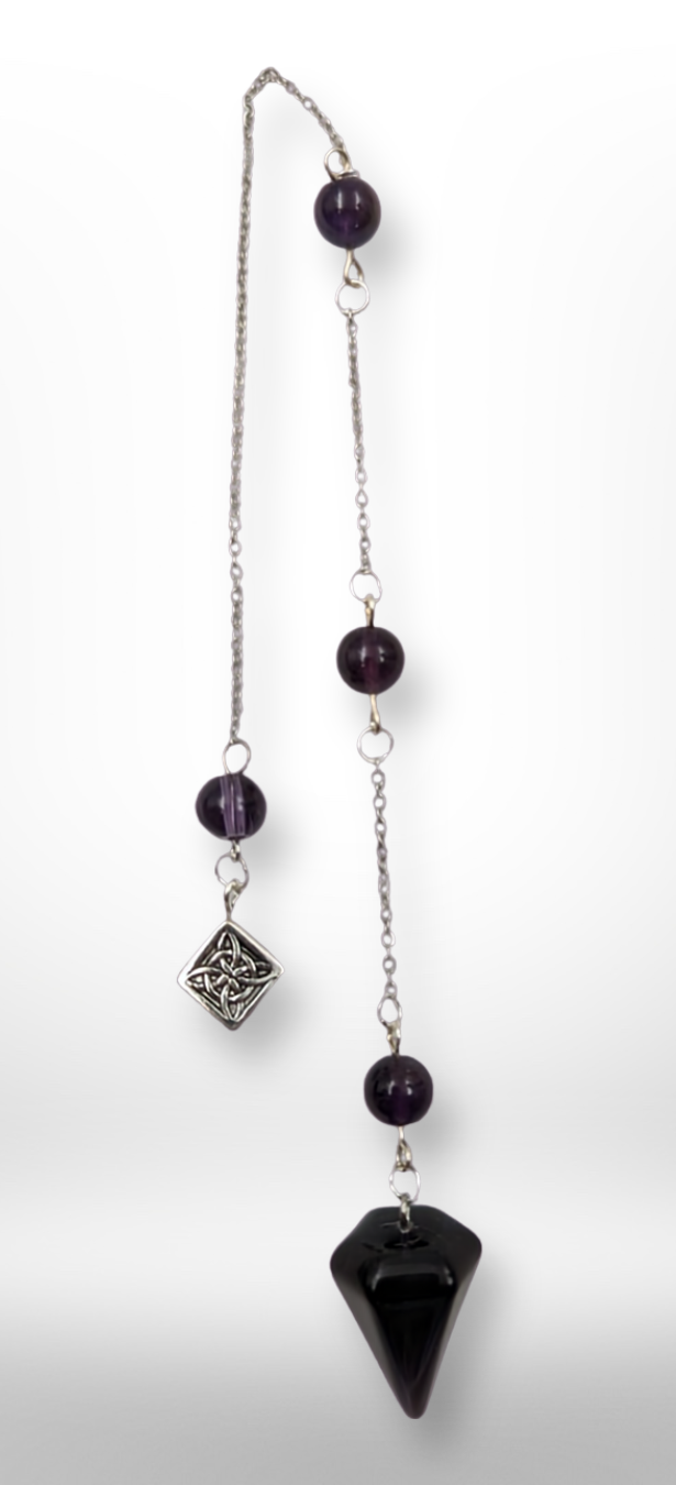 Pendulum - Amethyst - Triquetra - Echo of a Stone
