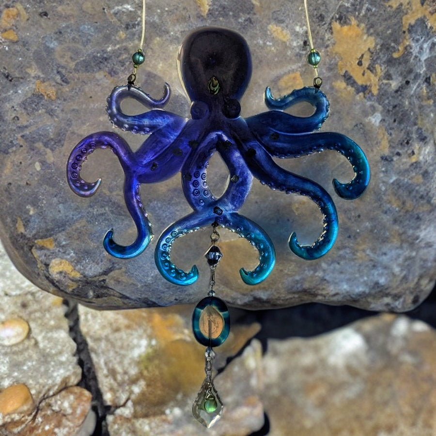 Octopus - Sun catcher - Echo of a Stone