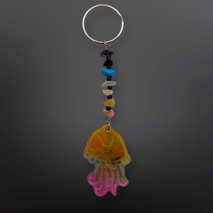 Jellyfish - Chakra - Keychain