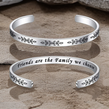 Load image into Gallery viewer, Hidden inspirational BRACELET -Friends are the Family we choose