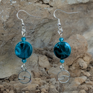 Catch an ocean wave, Earrings