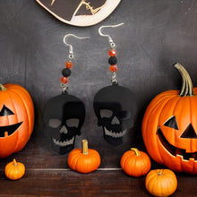 Load image into Gallery viewer, Skull - Halloween - Earrings