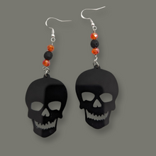 Load image into Gallery viewer, Skull - Halloween - Earrings