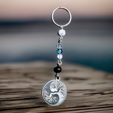 Load image into Gallery viewer, Yin - Yang Celtic tree of life  - Keychain