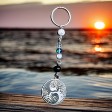 Load image into Gallery viewer, Yin - Yang Celtic tree of life  - Keychain