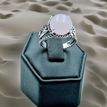 Load image into Gallery viewer, Silver, Rose Quartz, Ring