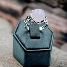 Load image into Gallery viewer, Silver, Rose Quartz, Ring