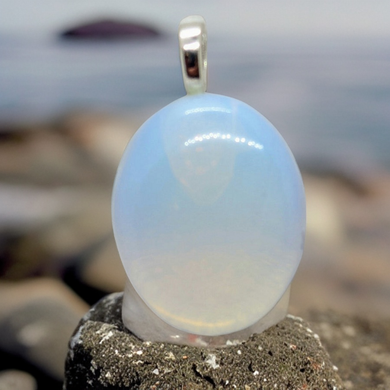 Opalite 30mm x 25mm Pendant