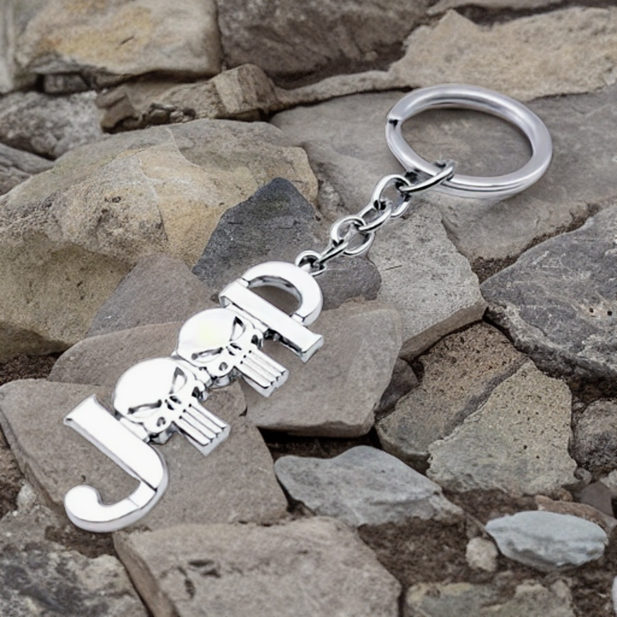 Jeep - Skull- Keychain